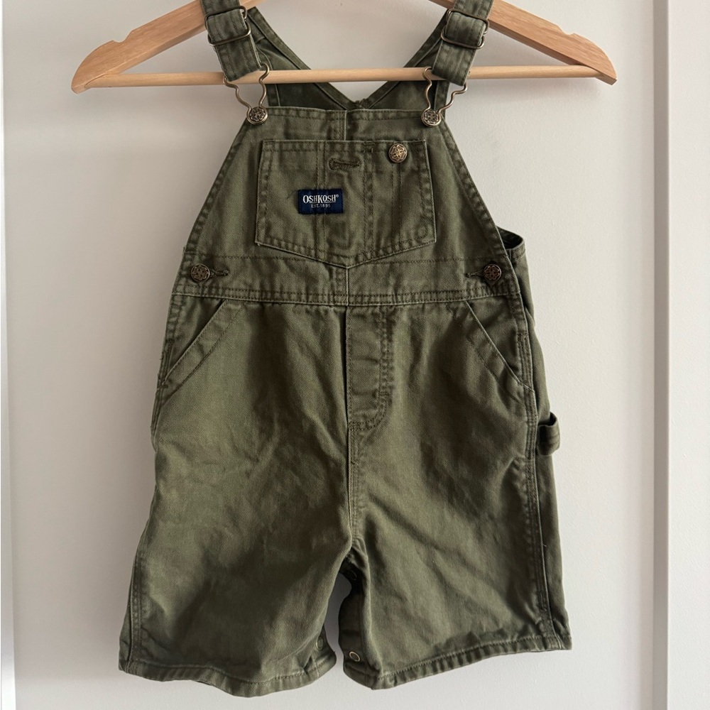 OshKosh B'gosh Olive Green Kids Overalls